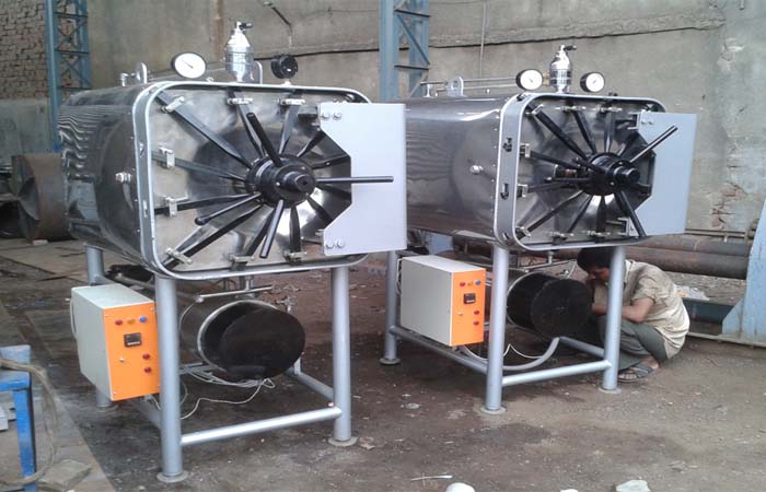 Horizontal Rectangular Autoclave